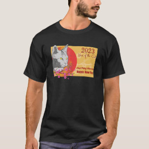 Vietnamese New Year 12 Zodiacs Cat 2023 Chuc Mung T-Shirt