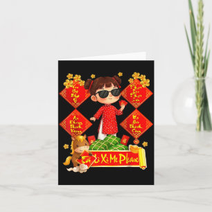 Vietnamese New Year 2026 Li Xi Me Please Tet Decor Card