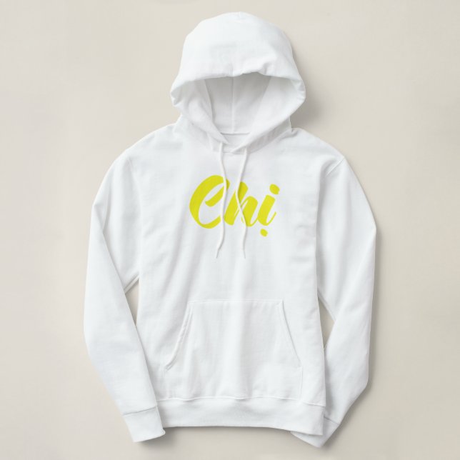 Vietnamese Sister - Chị ~ Tiếng Việt Language Hoodie (Design Front)