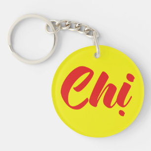 Vietnamese Sister - Chị ~ Tiếng Việt Language Keychain