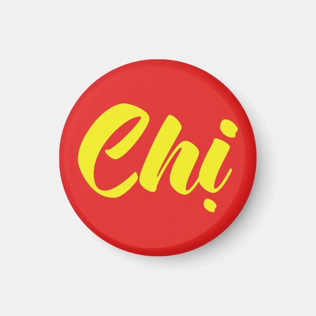 Vietnamese Sister - Chị ~ Tiếng Việt Language Magnet (Front)