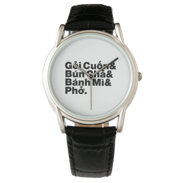 Vietnamese Street Food Watch (Front)