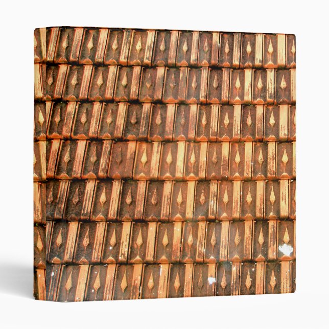 Vietnamese terracotta roof tiles binder (Front/Spine)