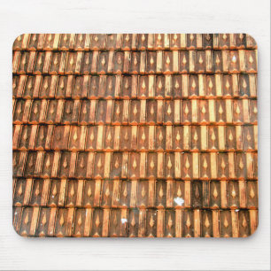 Vietnamese terracotta roof tiles mouse pad