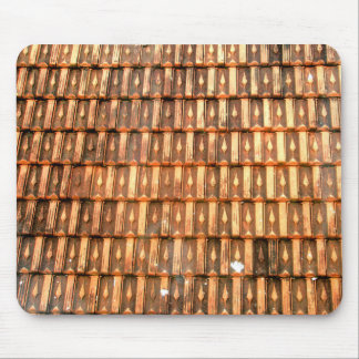 Vietnamese terracotta roof tiles mouse pad