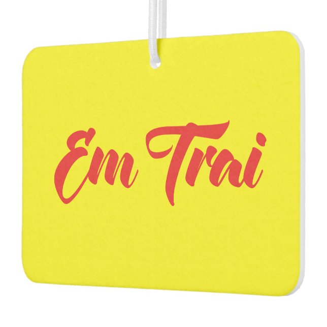 Vietnamese (Young) Brother - Em Trai ~ Tiếng Việt Air Freshener (Left)