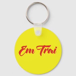 Vietnamese (Young) Brother - Em Trai ~ Tiếng Việt Keychain