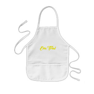 Vietnamese (Young) Brother - Em Trai ~ Tiếng Việt Kids Apron