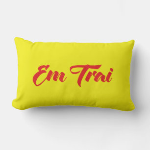 Vietnamese (Young) Brother - Em Trai ~ Tiếng Việt Lumbar Pillow
