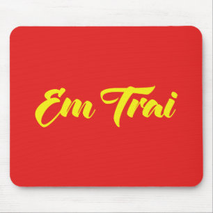 Vietnamese (Young) Brother - Em Trai ~ Tiếng Việt Mouse Pad
