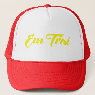Vietnamese (Young) Brother - Em Trai ~ Tiếng Việt Trucker Hat