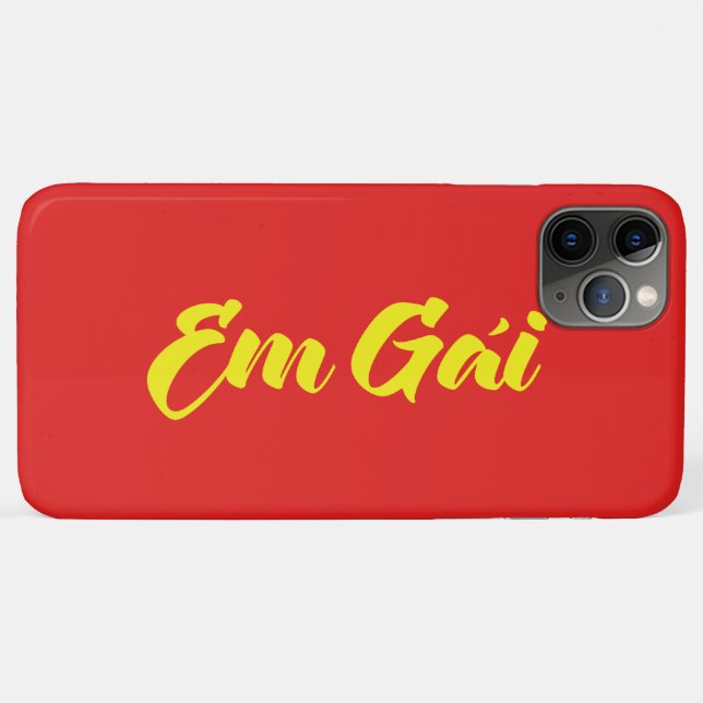 Vietnamese (Young) Sister - Em Gái ~ Tiếng Việt Case-Mate iPhone Case (Back (Horizontal))
