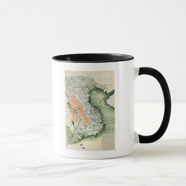 VietnamPanoramic MapVietnam Mug (Right)