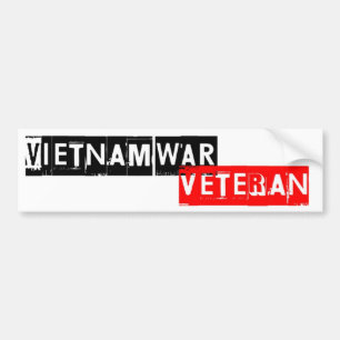 vietnamwar Veteran Bumper Sticker