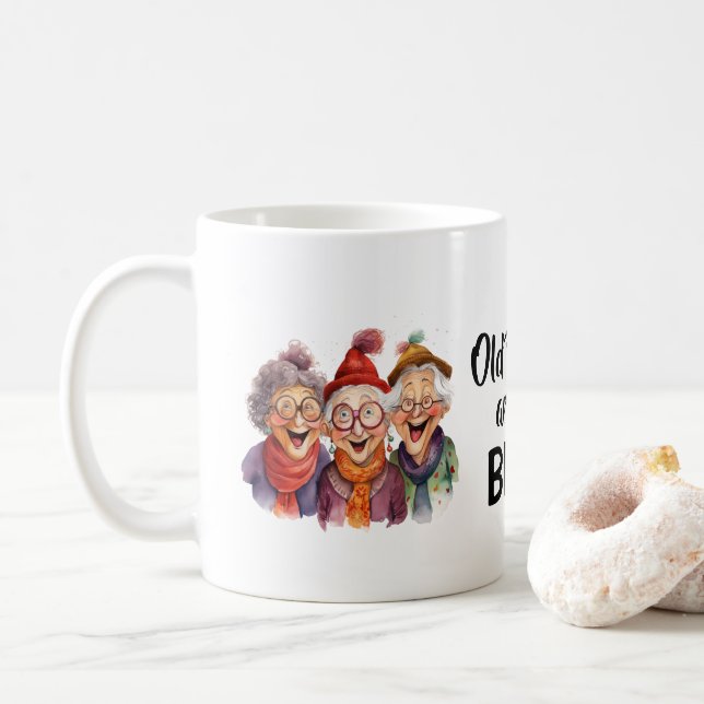 Vieux amis Mug (Avec donut)