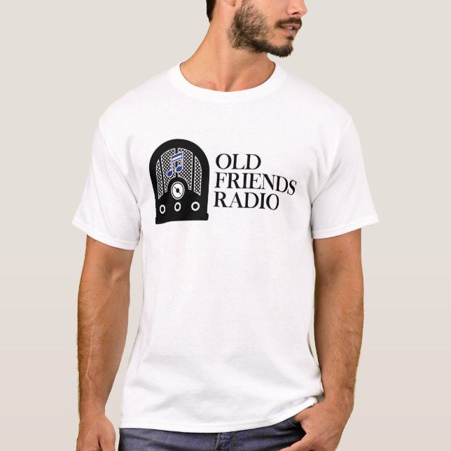 Vieux amis Radio T-shirt homme (Devant)