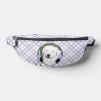 Vieux anglais Sheepdog Puppy Painpy Pet Dog Art