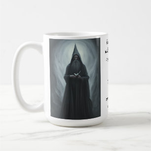 Vieux Assistant Gris Sage Mug avec devis