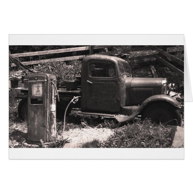 Vieux camion (Devant horizontal)