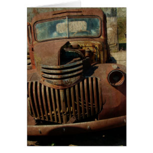 Vieux Camion abandonné
