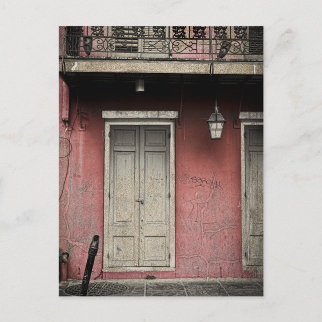 Vieux Carre Architecture Postcard (Front)