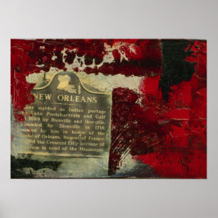 Vieux Carré Red 1 Poster