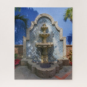 Vieux Carrelage mexicain Fontaine Jigsaw Puzzle