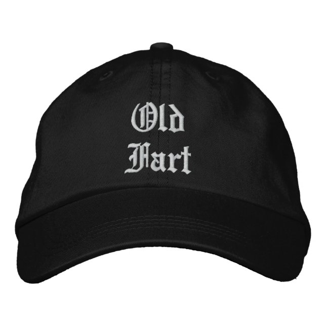 Vieux casquette en laine de panier — noir (Devant)