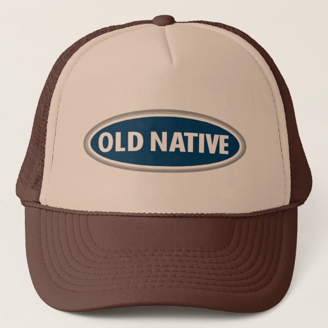 "VIEUX casquette indigène de casquette de Natif (Devant)