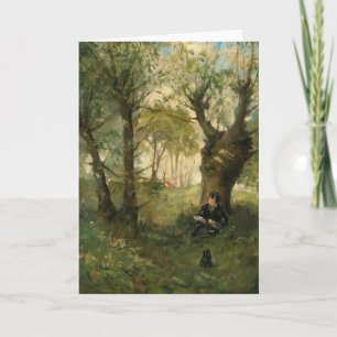 Vieux Chemin À Auvers   Berthe Morisot Card