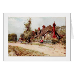 Vieux cottage anglais par la boule de Wilfrid sur