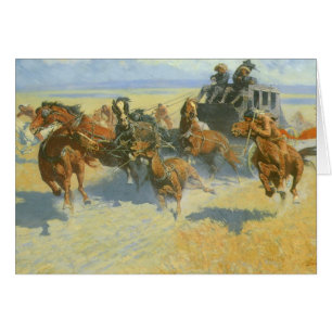 Vieux Cow-boy, descendant le meneur de la nuit, Re