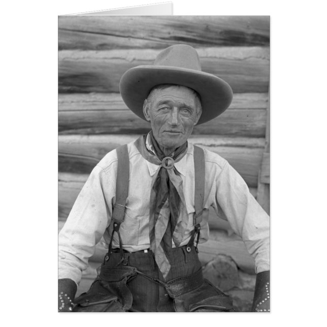 Vieux cowboy (Devant)