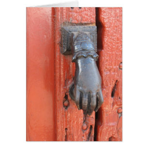 Vieux heurtoir de porte