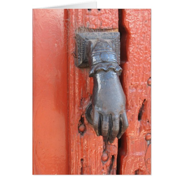 Vieux heurtoir de porte (Devant)