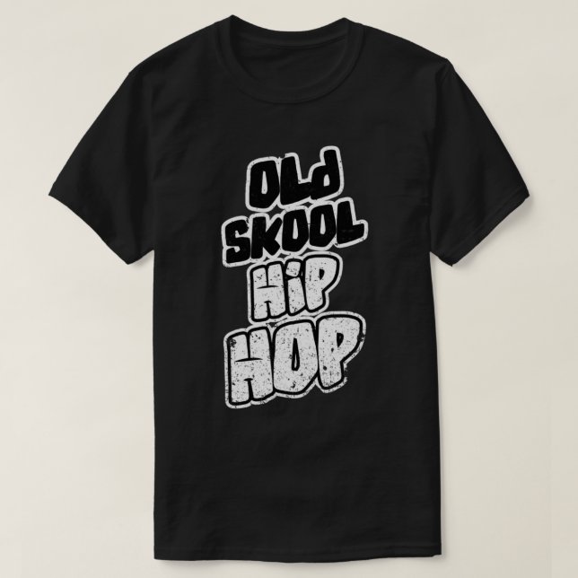 Vieux Hip hop classique T-shirt copie (Design devant)