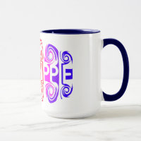 VIEUX HIPPIE tasse - choisir style et couleur