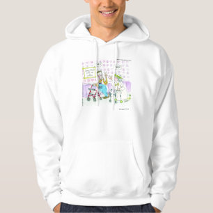 Vieux Hippies à la Maison Sweat à Capuche Drôle pa