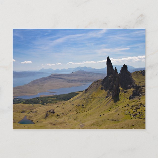 Vieux homme de Storr Carte postale (Devant)