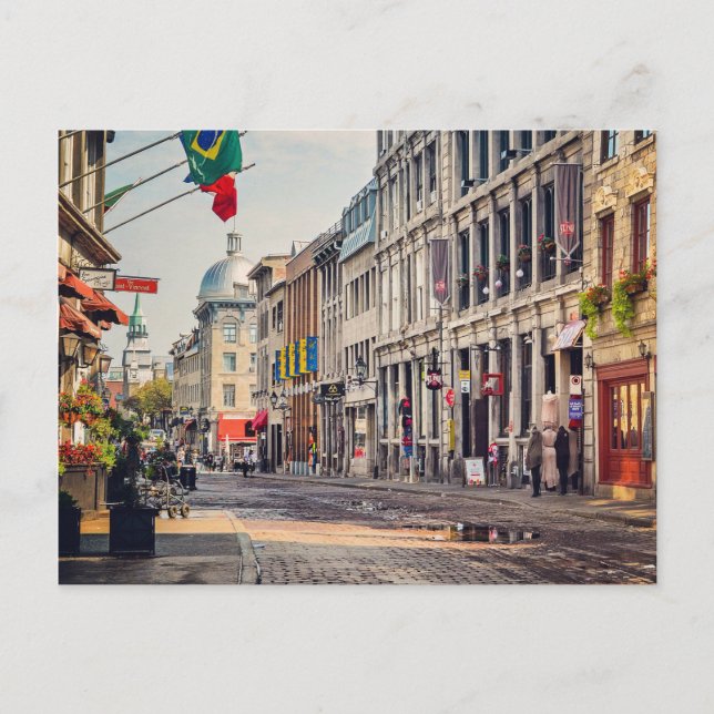 Vieux Montréal Postcard (Front)