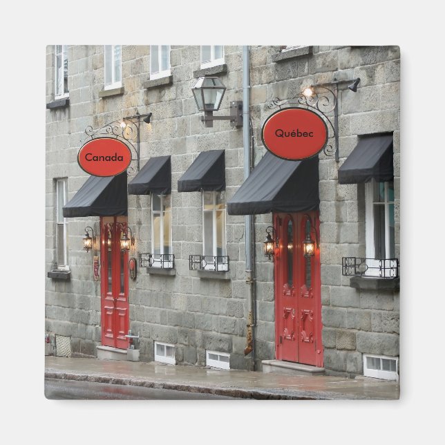 Vieux/Old Quebec Magnet (Front)