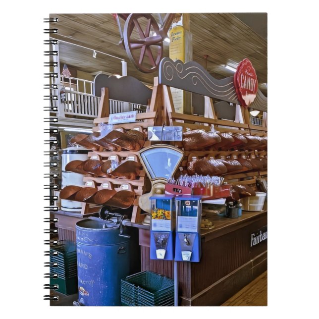 Vieux Pays Magasin Carnet photo Spiral (Devant)