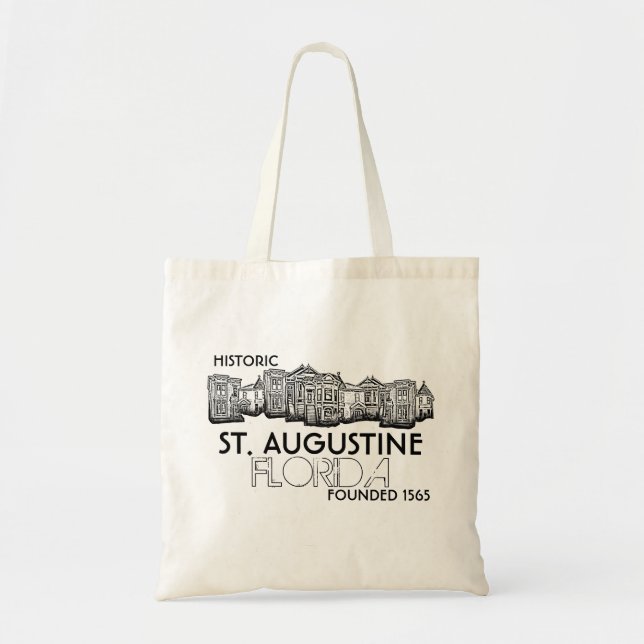Vieux sac historique de ville de St Augustine la (Devant)
