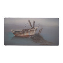Vieux Skiff Desk Mat