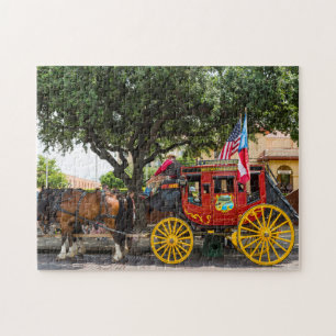 Vieux Stagecoach Texas. Puzzle