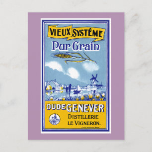 Vieux Systeme Pur Grain Postcard