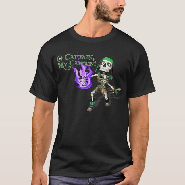 Vieux T-shirt de caractère d'éraflure (Devant)
