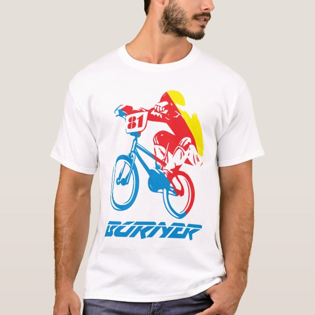 Vieux T-shirt de Skool BMX (Devant)