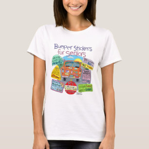 Vieux T-Shirt Geezer amusant - Stickers