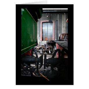 Vieux train à vapeur Le Mastrou Carte de cour ferr